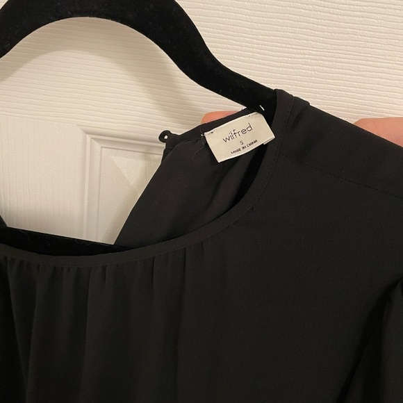 Aritzia Wilfred Miriam Dress (Black) - Picture 4 of 4